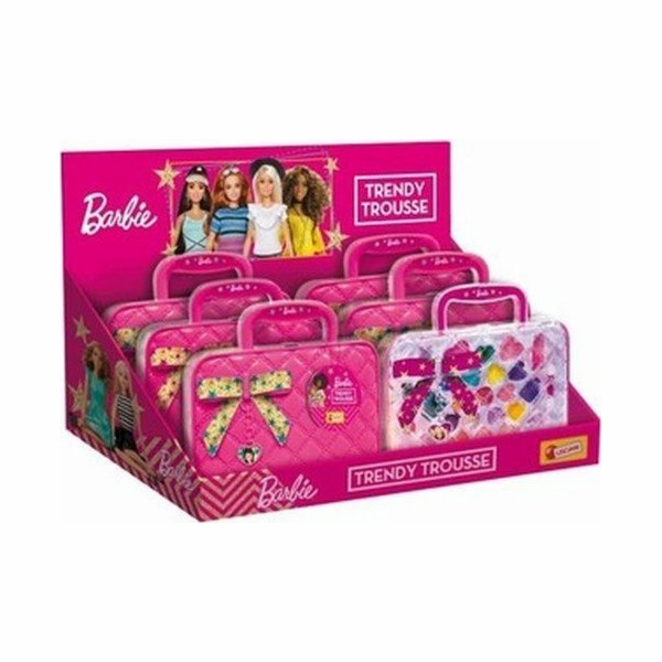 Kosmetyki w walizce Barbie