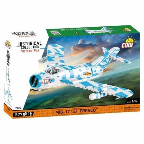 COBI MiG-17 NATO Code Fresco, stavebnice
