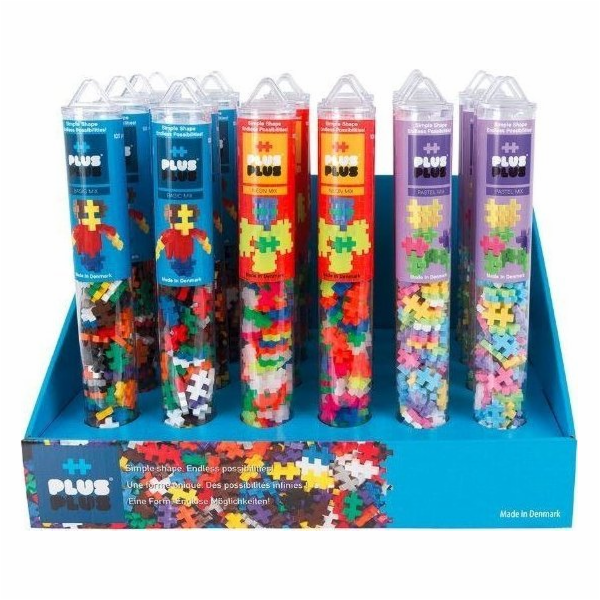 Klocki Plus Plus Tuby basic display 24 sztuki