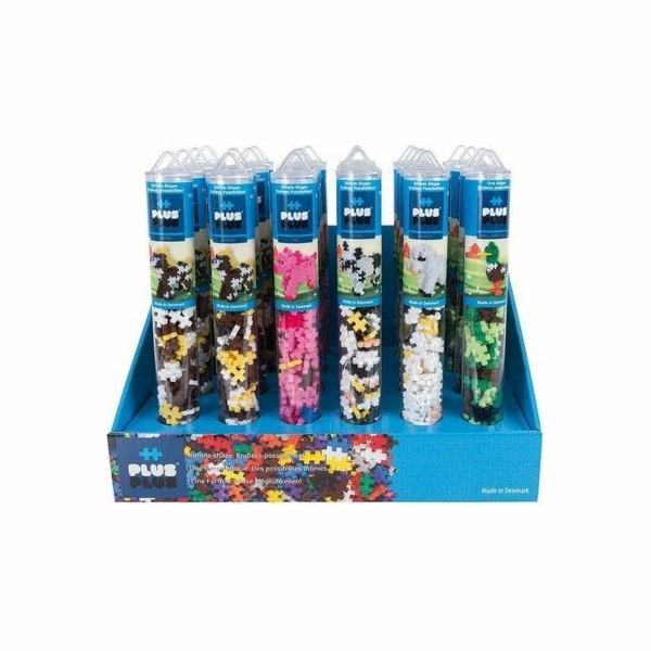 Klocki Plus Plus Tuby Farma display 24 sztuki
