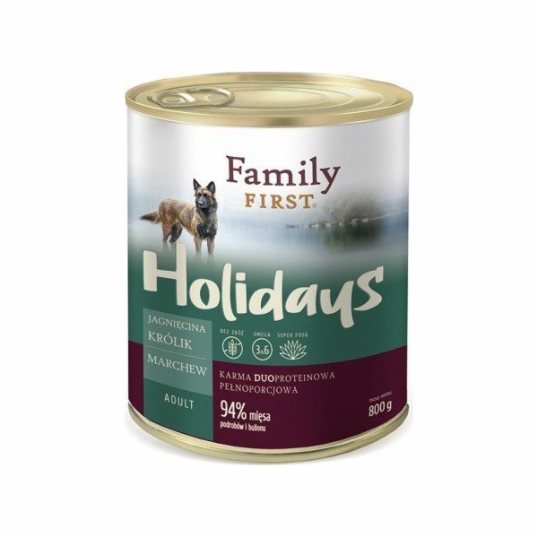 FAMILY FIRST Adult Lamb dish - wet cat food - 200g