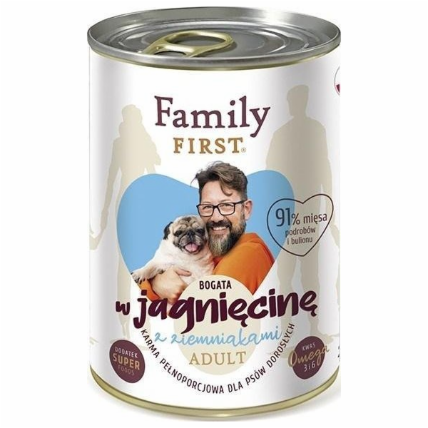 FamilyFirst Danie z królikiem adult 200g