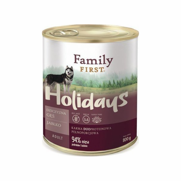 FAMILY FIRST Junior Lamb with beets - Wet dog food - 400 g
