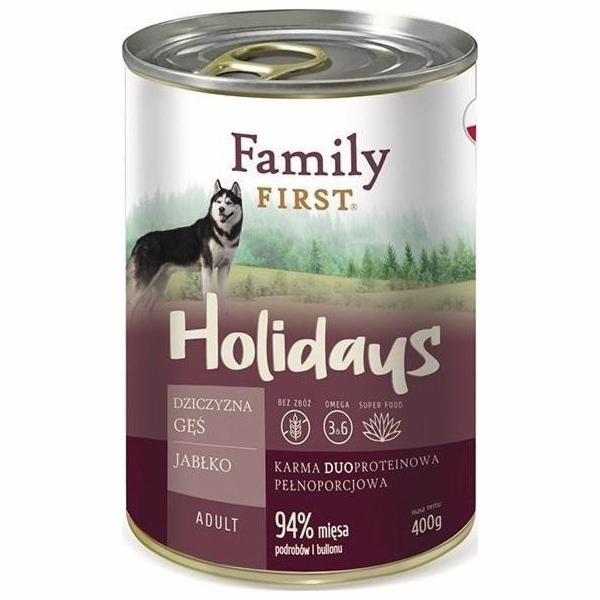 FAMILY FIRST Adult Lamb with potato - Wet dog food - 400 g