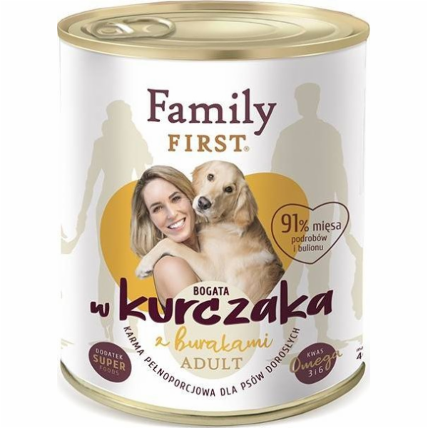 FAMILY FIRST Holidays Adult Turkey chicken carrot - Wet d...