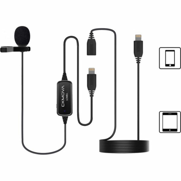 CKMOVA LCM6L - LIGHTNING TIE MICROPHONE