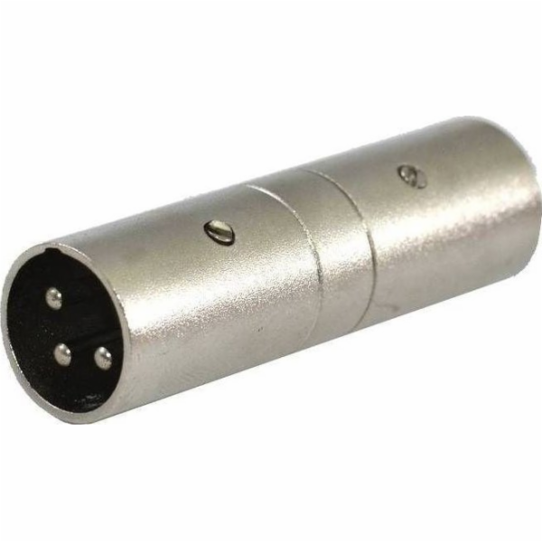 SSQ HA13 SS-1853 Adapter XLR male - XLR male Chrome