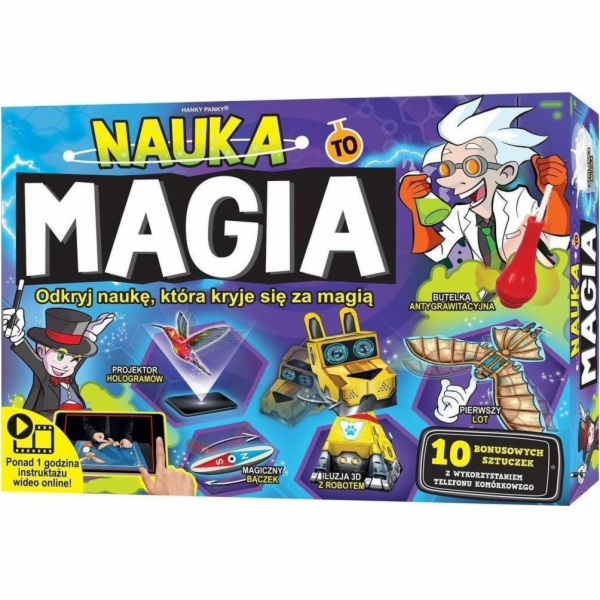 Zestaw naukowy Magiczne Sztuczki Nauka to Magia