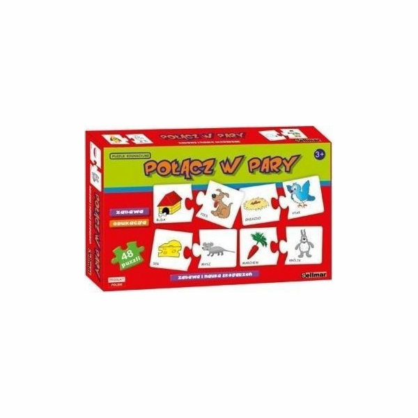 Abino Vzdělávací puzzle Spojte dvojice ABINO