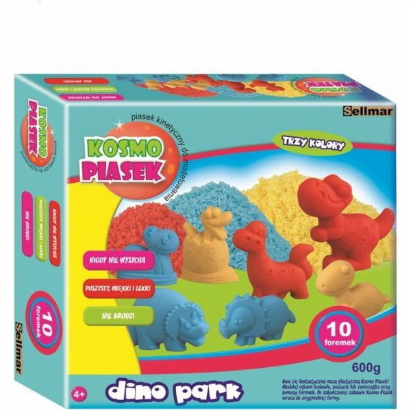 Piasek kinetyczny Kosmo Piasek - Dino Park 600g