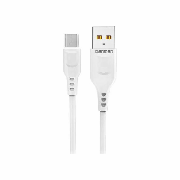 DENMEN D01T USB cable USB - Micro 2 4A 1M White