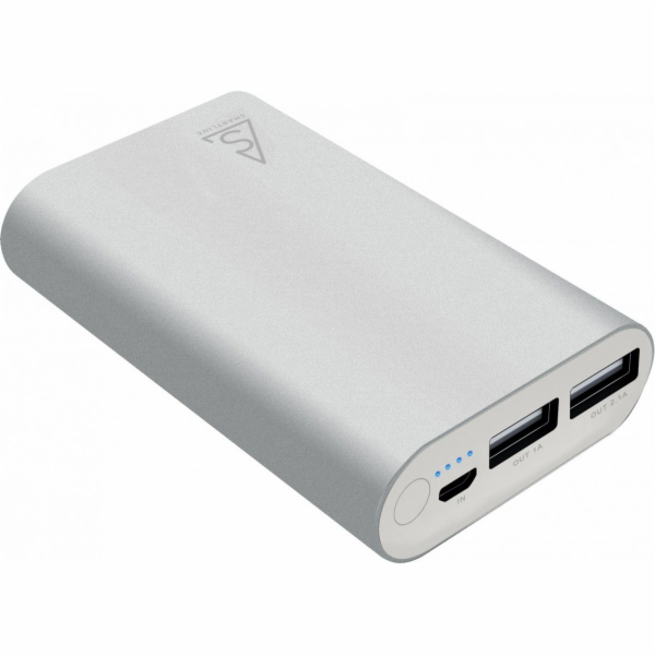Holdit Smartline Power Bank 7500mAh stříbrná (613374)