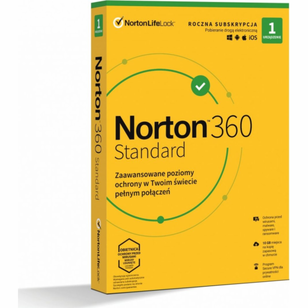 NortonLifeLock Norton 360 Standard 1 rok/roky
