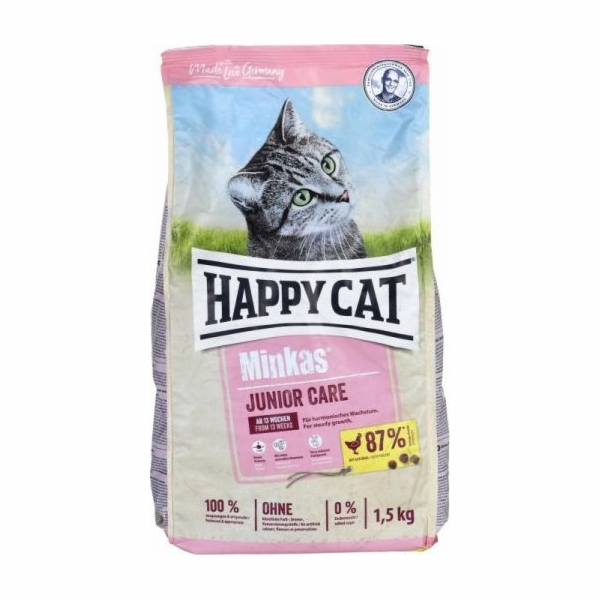 Happy Cat Happy Cat Minkas Junior Care Drůbež 1,5 kg