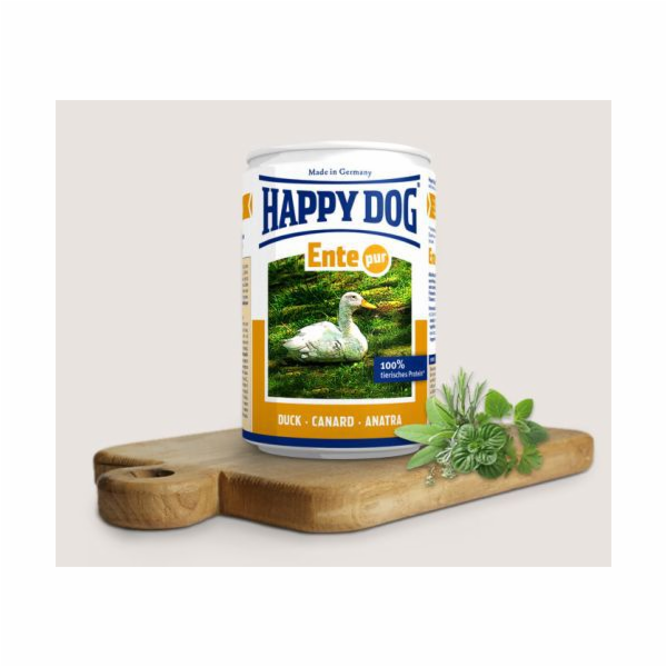 KONZERVA Happy Dog PRO PSA - KACHNA, (Ente Pur) 400G