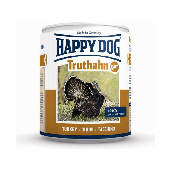 Happy Dog pro psa - TURECKO (Truthahn Pur) 800g