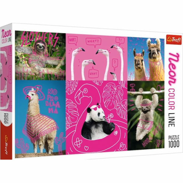 Trefl Puzzle Bláznivá zvířata