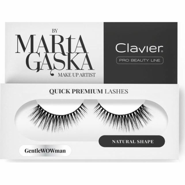 Clavier CLAVIER_Quick Premium Lashes Proužkové řasy Gentl...