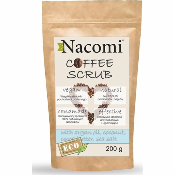 Nacomi Scrub kávový peeling 200g
