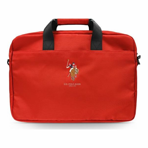 US Polo Bag ASSN US Polo Bag USCB15PUGFLRE 15 červená / č...