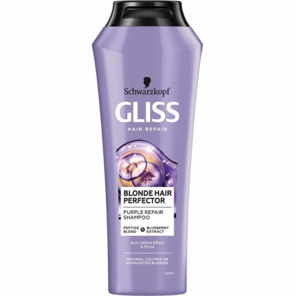 Gliss Kur Blond Hair Perfector Purple Repair Shampoo 250 ml