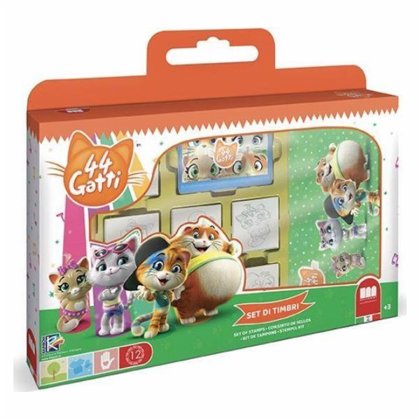 Dante Razítka v pouzdře 7 ks 44 Cats 7986 Multiprint
