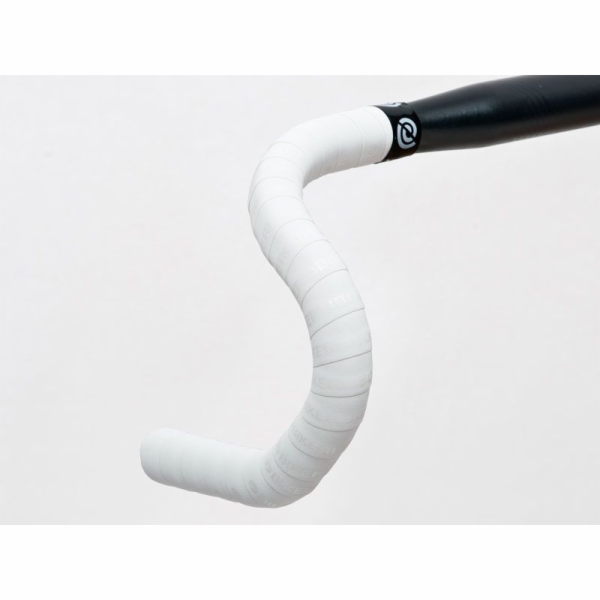 Omotávka na řídítka kola SCRUB, bílá ekokůže, tloušťka 2,...