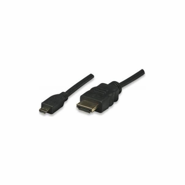 Techly HDMI Micro - HDMI kabel 3m černý (ICOC-HDMI-4-AD3)