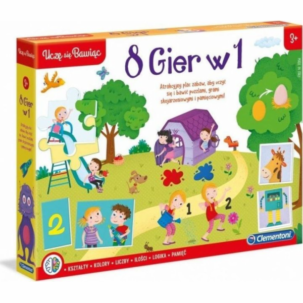 Clementoni Herní set Vzdělávací set 8v1