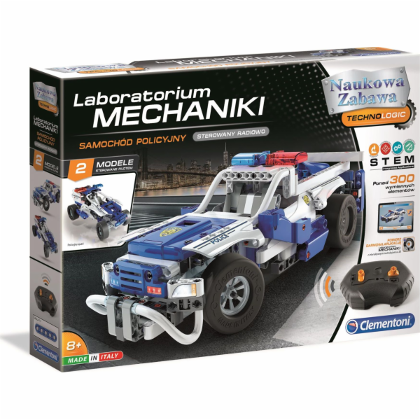 Vědecká sada RC policejní auto