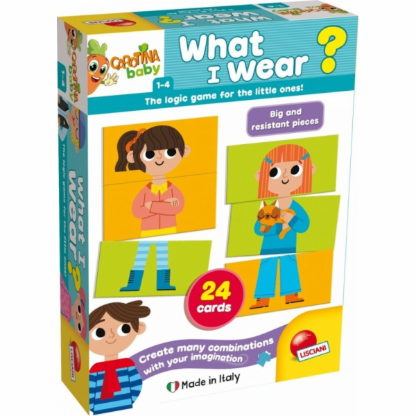 Lisciani Game Carotina Baby Co na sebe?