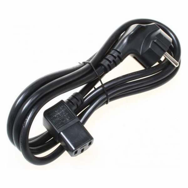 Napájecí kabel Logo 230V, CEE7 (vidlice) - C13, 2m (37087)