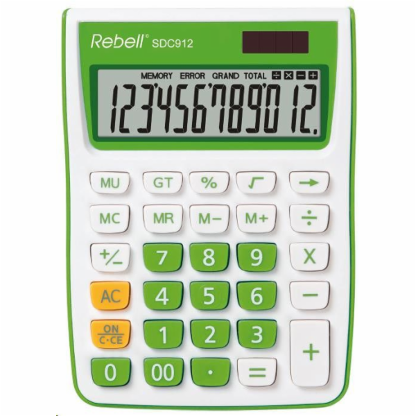 Kalkulačka Rebell SDC912 GR (RE-SDC912 GR BX)