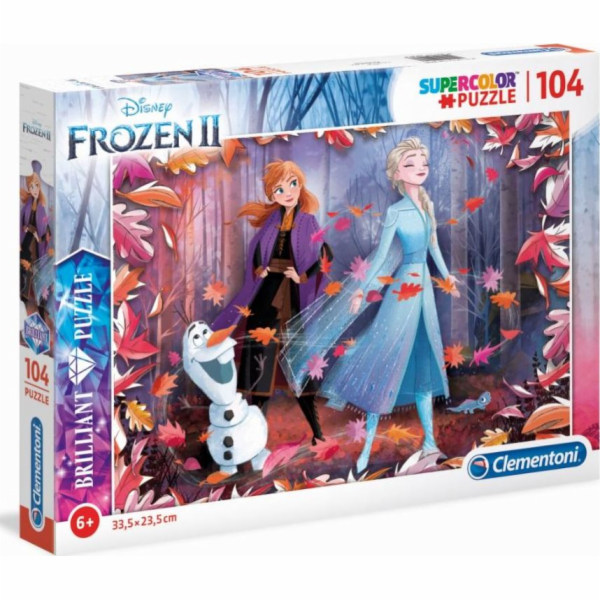Puzzle Brilliant 104 elementy Kraina lodu 2
