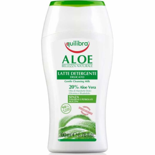 Equilibra Gentle Removal Mléko aloe vera 200 ml
