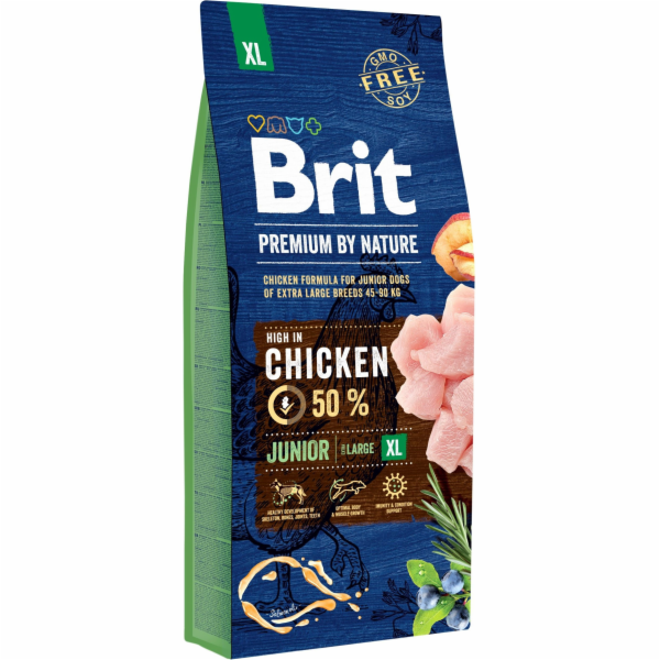Brit Premium By Nature Junior Extra Large XL 15 kg