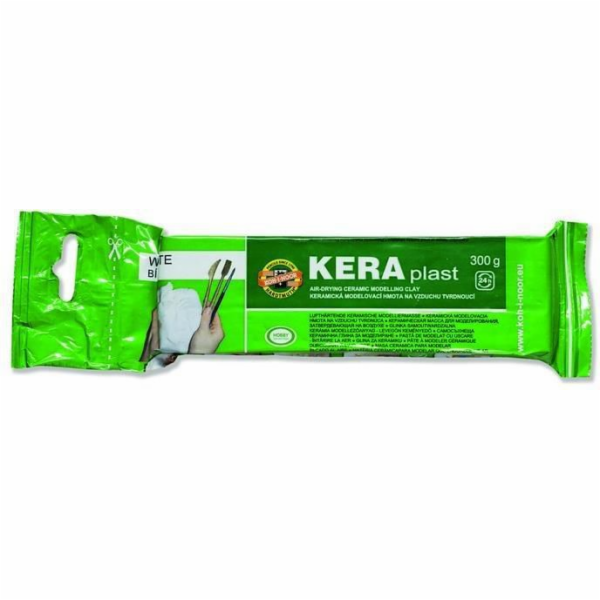 Koh-i-noor Modelovací hmota 131708 KERA plast 300 g bílá ...