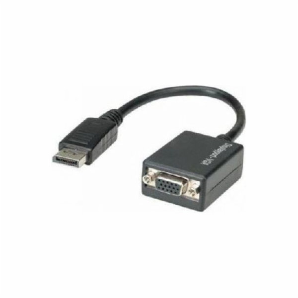 Techly DisplayPort - D-Sub (VGA) AV adaptér černý (325325)