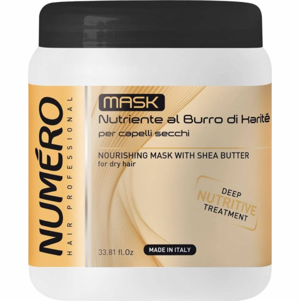 Numero výživná maska s mořským máslem 1000 ml