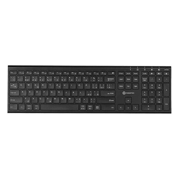 Powerton Klávesnice UltraSlim CZ/SK čern