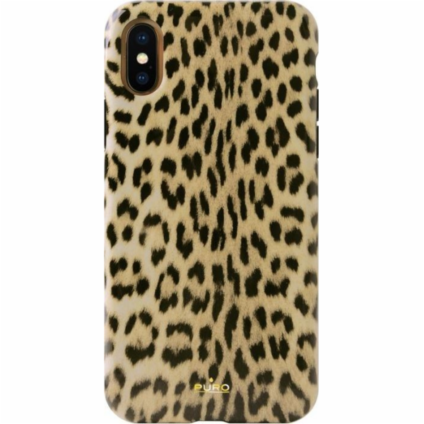 Puro Glam Leopard Cover Iphone XS/X (leo 1) Limitovaná edice