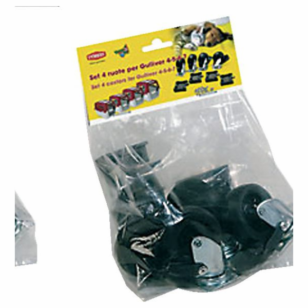 Zolux STEFANPLAST Sada 4 koleček pro Gulliver IATA 4,5,6,7