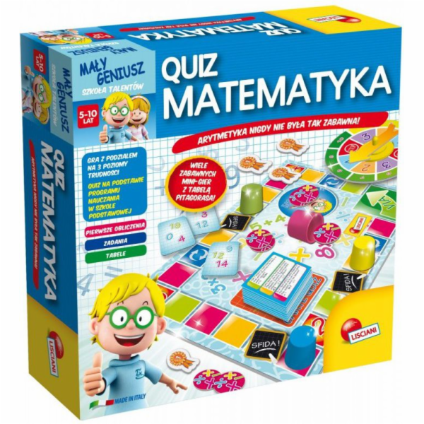 Lisciani malý génius, kvíz – matematika – P54381