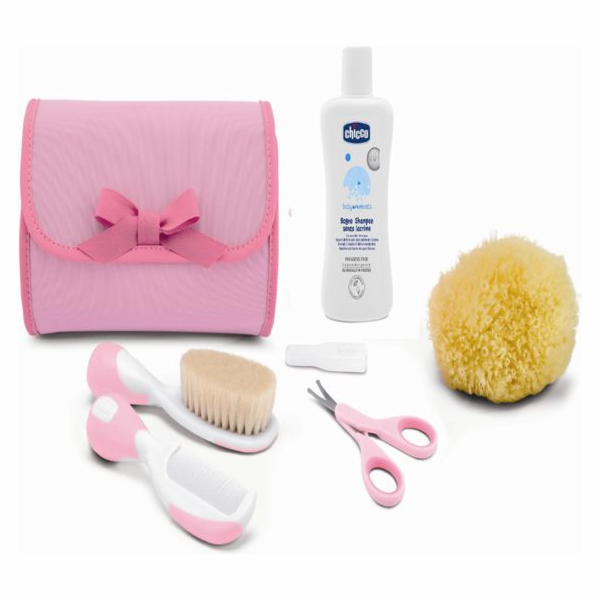Chicco Sada růžových hygienických doplňků