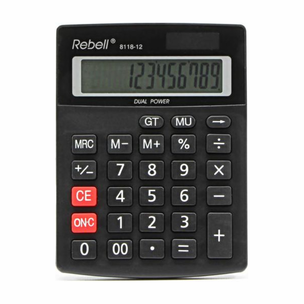 Kalkulačka Rebell RE-8118-12 BX
