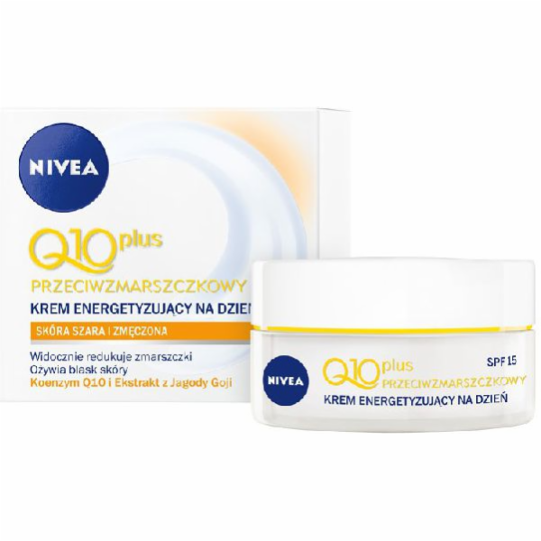 Nivea Q10 Plus energizující denní krém proti vráskám SPF1...