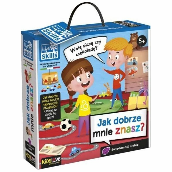Lisciani LISCIANI ŽIVOTNÍ DOVEDNOSTI JAK DOBRZE MNIE ZNASZ?
