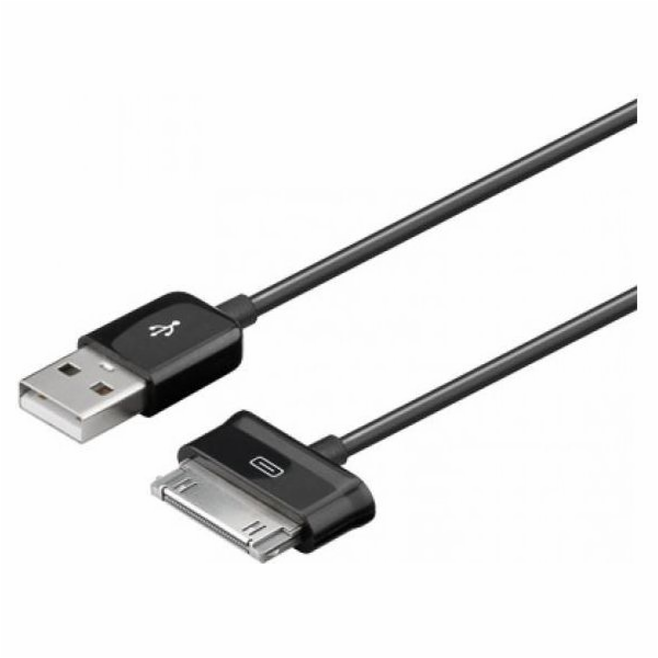 Techly USB-A – Samsung 30kolíkový kabel USB 1,2 m černý (...