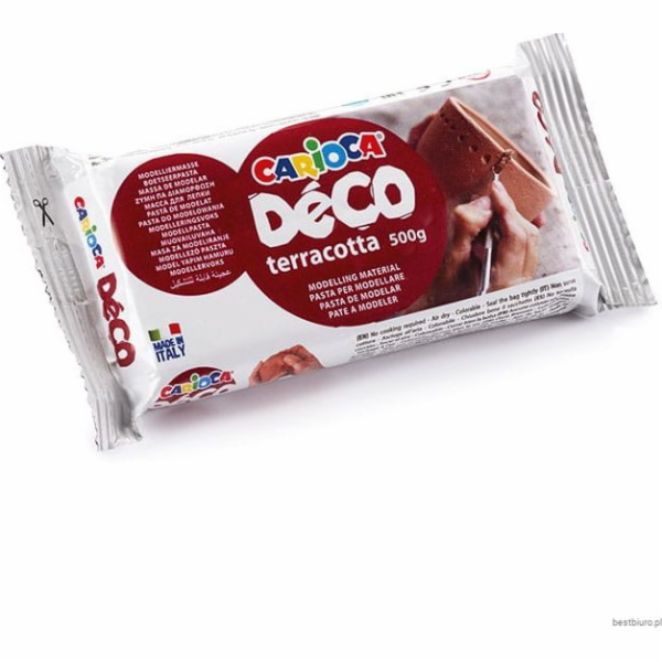 Modelovací hmota Carioca Terracotta 500g