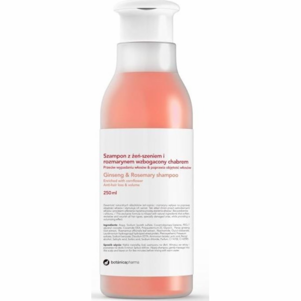 Botanica Šampon Ženšen, rozmarýn a chrpa 250 ml